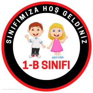 1-B Sınıfı ( Sticker)