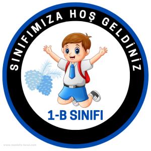 1-B Sınıfı ( Sticker)