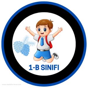 1-B Sınıfı ( Sticker)