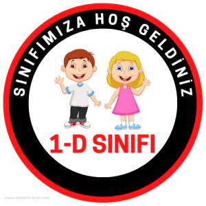 1-D Sınıfı ( Sticker)