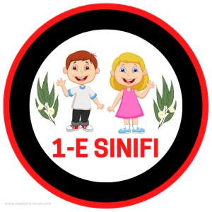 1-E Sınıfı ( Sticker)