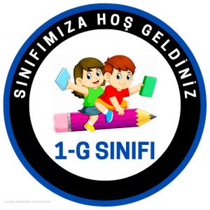 1-G Sınıfı ( Sticker)