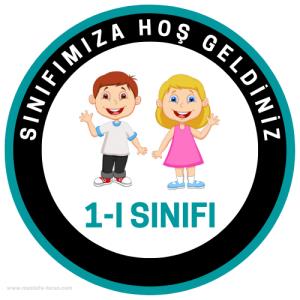 1-I Sınıfı ( Sticker)