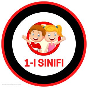 1-I Sınıfı ( Sticker)