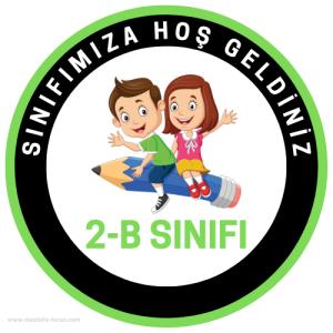 2-B Sınıfı ( Sticker)