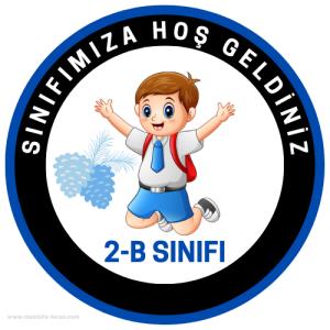 2-B Sınıfı ( Sticker)