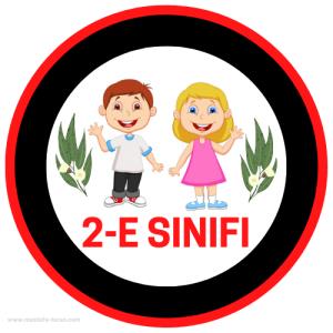 2-E Sınıfı ( Sticker)