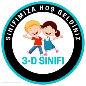 3-D Sınıfı ( Sticker)