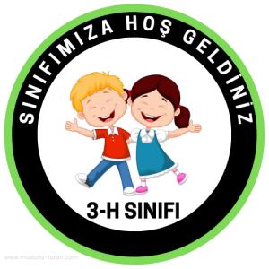 3-H Sınıfı ( Sticker)