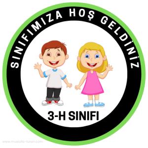 3-H Sınıfı ( Sticker)