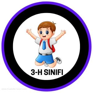 3-H Sınıfı ( Sticker)