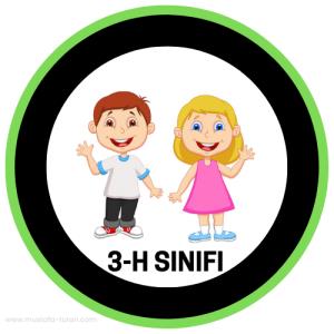 3-H Sınıfı ( Sticker)