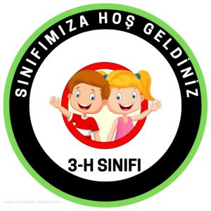 3-H Sınıfı ( Sticker)