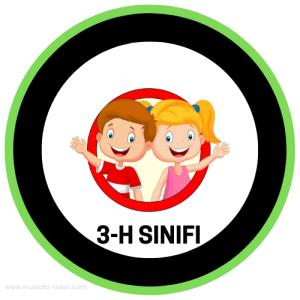 3-H Sınıfı ( Sticker)