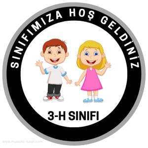 3-H Sınıfı ( Sticker)