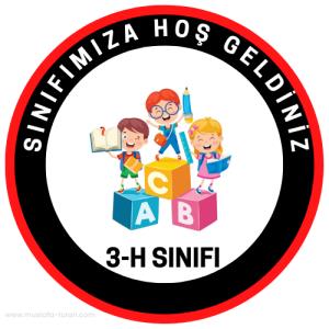 3-H Sınıfı ( Sticker)