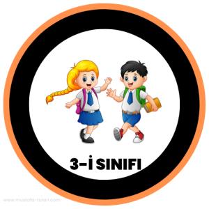 3-İ Sınıfı ( Sticker)