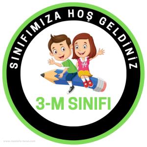 3-M Sınıfı ( Sticker)