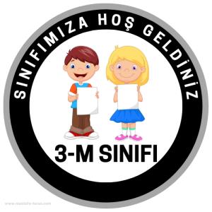 3-M Sınıfı ( Sticker)