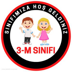 3-M Sınıfı ( Sticker)