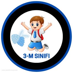 3-M Sınıfı ( Sticker)