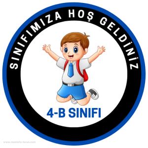 4-B Sınıfı ( Sticker)