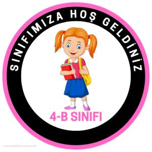 4-B Sınıfı ( Sticker)