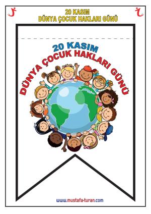 20 Kasım Dünya Çoçuk Hakları Günü Etkinlikleri