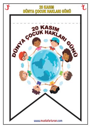 20 Kasım Dünya Çoçuk Hakları Günü Etkinlikleri