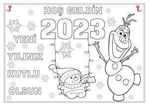 2023 Yılı Yeni Yıl Boyama Etkinlikleri