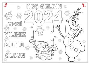 2024 Yılı Yeni Yıl Boyama Etkinlikleri